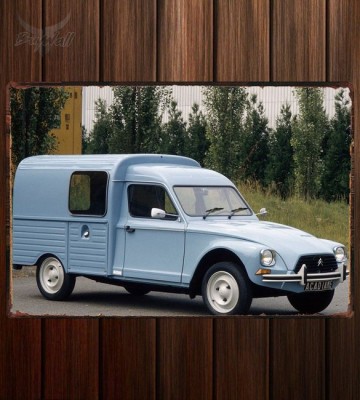 Металлическая табличка Citroen Acadiane